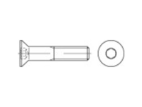 TOOLCRAFT 148548 Verzonken schroeven M16 70 mm Binnenzeskant (inbus) Staal 25 stuk(s)