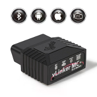 Vgate VLinker MC / MC+ Bluetooth BT3.0 / BT4.0 OBD2 Diagnostische Scanners Enkel Draad CAN(GMLAN) Medium Snelheid CAN(MS