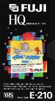 VHS videoband Fuji HQ 3,5 uurs E210 (1 band)