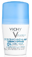 Vichy Mineral 48H Deodorant Roller 0% Alcohol