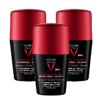 Vichy Homme Clinical Control 96 uur Deodorant Roller Multiverpakking