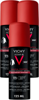 Vichy Homme Clinical Control Anti Transpirant 96H Multiverpakking