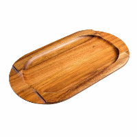 Victoria Acacia plank voor Serveerschaal 34 x 17 cm grillplaat