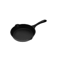 Victoria Skillet 16,5 cm, Seasoned bak /braadpan