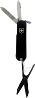 Victorinox Classic SD, Dark Illusion 0.6223.3G Zwitsers zakmes Aantal functies 8