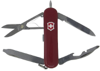 Victorinox Midnite Manager 0.6366 Zwitsers zakmes Met LED lamp Aantal functies 10 Rood