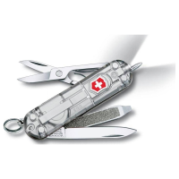 Victorinox Signature Lite SilverTech 0.6226.T7 Zwitsers zakmes Aantal functies 7 Zilver (transparant)