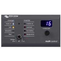 Victron Energy Afstandsbediening REC020005010 160 mm x 115 mm Geschikt voor model (ondulator): Victron Multi serie, Victron Quattro serie