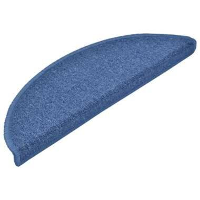 VIDAXL 15 st Trapmatten 56x17x3 cm blauw