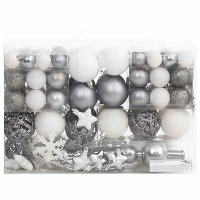 VidaXL   Kerstballenset   Multikleur   Polystyreen