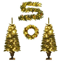VidaXL   Kerstboomset   Groen