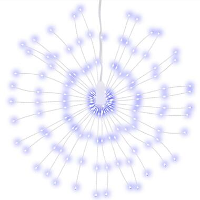 VidaXL   Kerstverlichting   Blue   8 stuks
