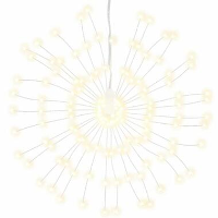 VidaXL   Kerstverlichting   Warmwit   4 stuks