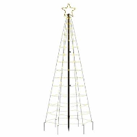 VidaXL   Led kerstboom   Warmwit