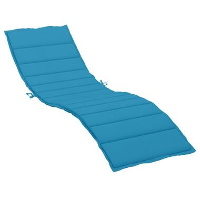 VidaXL   Ligbedkussen   Blauw   Stof