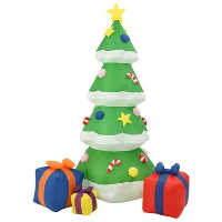 VidaXL   Opblaasbare Kerstboom