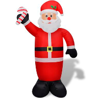VidaXL Opblaasbare kerstman 240 cm