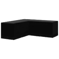 VidaXL   Tuinmeubel Hoes   Zwart   Polyetheen   250 x 250 x 90 cm