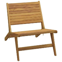 VidaXL   Tuinstoel   Bruin   Teakhout