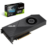 Videokaart Asus Nvidia GeForce RTX2070 Turbo 8 GB GDDR6 RAM PCIe x16 HDMI, DisplayPort
