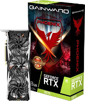 Gainward Videokaart Nvidia GeForce RTX2070 Phoenix GS 8 GB GDDR6 RAM PCIe x16 HDMI, DisplayPort, USB C