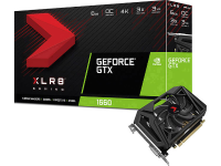 Videokaart PNY Nvidia GeForce GTX1660 XLR8 Gaming OC 6 GB GDDR5 RAM PCIe x8 HDMI, DVI, DisplayPort
