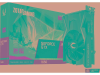 Videokaart Zotac Nvidia GeForce GTX1650 Overclocked 4 GB GDDR5 RAM PCIe x16 HDMI, DVI, DisplayPort