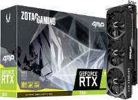 Zotac Videokaart Nvidia GeForce RTX2080 AMP! Edition 8 GB GDDR6 RAM PCIe x4 DisplayPort, HDMI, USB C