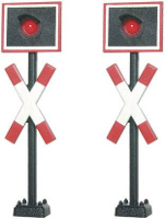 Viessmann Modelltechnik 5058 H0 Set van 2 stuks Andreaskruis Kant en klaar model