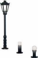 Viessmann 6160 H0 Tuinlamp Kant en klaar model 1 set