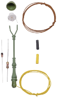 Viessmann Modelltechnik H0 Gaslantaarn Enkel Bouwpakket 6728 1 stuk(s)