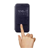 View Window Flip Pu Leather Protective Case For Iphone 6 4.7 Inch