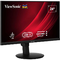 ViewSonic VG2409U 2 Ergonomische Docking Monitor ledmonitor
