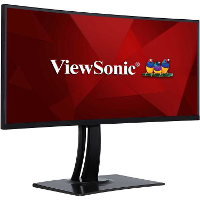 ViewSonic VP3881a Pantone gevalideerde monitor met docking station ledmonitor 2x HDMI, 1x Displayport, USB A, USB B, USB C, LAN, audio