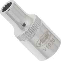 Vigor V1980 Dop (zeskant) Dopsleutelinzetstuk 7 mm 1/4 (6.3 Mm)