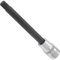 Vigor V2124 Veeltand (XZN) Dopsleutel bitinzet 6 mm M6 1/2 (12.5 Mm)