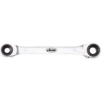 Vigor V2705 V2705 Dubbele ringsleutelratelset Sleutelbreedte (metrisch) 10   19 mm