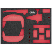 Vigor V7261 L V7261 L Plukschuiminlegstuk (l x b) 393 mm x 282 mm
