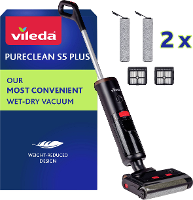 Vileda PureClean S5 Plus 178236 Nat  en droogzuiger