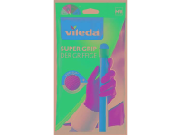 Vileda rubberen handschoen met een stroef/universele grip M 1 paar