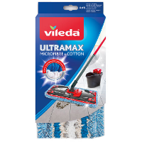 Vileda UltraMax vervanging extra vochtig voor Ultramat 2in1 vlakmop