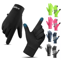 VILICO 1 Paar Warme Winterwanten Mannen Vrouwen Buitensporten Touchscreen Anti slip Fietshandschoenen Dunne Editie met F
