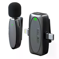 VIMAI AP006 Draadloze Lavaliermicrofoon Slimme Ruisonderdrukkende Mic 50m Bereik 6U Batterijlevensduur USB C/iP Interfac