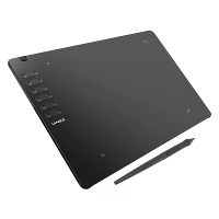 VINSA T1161 Graphics Tekentablet met 12 Fysieke Sneltoetsen 300x188mm Detectiegebied 8 Penpunten Kunstcreatie Schetsen m