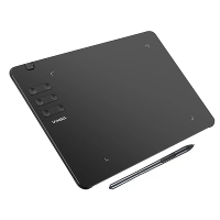 VINSA T605 Grafisch Tekentablet 170x107mm Werkgebied 8 Penpunten Kunstcreatie Schetsen met 8192 Niveaus Druk Batterij vr