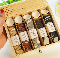 Vintage Bamboo Cone Incense Natural Aromatherapy Tower Incenses Sleep Help