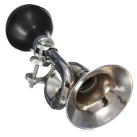Vintage Chrome Loudspeaker Siren Hooter Horn Non Electronic