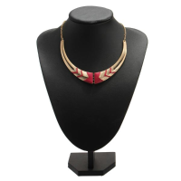 Vintage Foldable Statement Nations Style Choker Collar Necklace