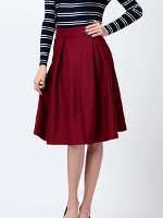 Vintage High Waist Skirt Dress Skirts For Women