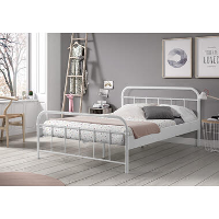 Vipack bed Boston   wit   140x200 cm   Leen Bakker
